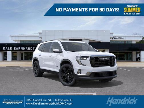 Summit White 2026 GMC Acadia Elevation FWD