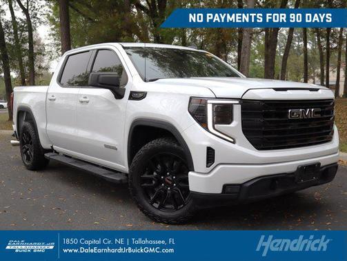 Summit White 2022 GMC Sierra 1500 Elevation