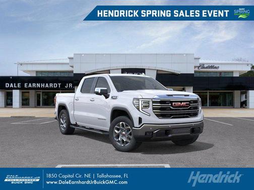 Summit White 2026 GMC Sierra 1500 SLT