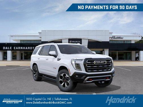 Summit White 2026 GMC Yukon 4WD AT4