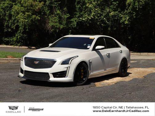 Crystal White Tricoat 2016 Cadillac CTS-V Base