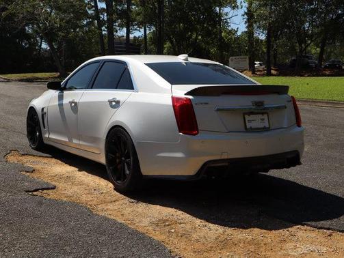 Crystal White Tricoat 2016 Cadillac CTS-V Base