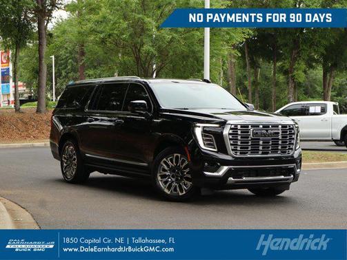 Onyx Black 2025 GMC Yukon XL Denali