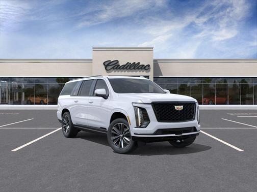 Vibrant White Tricoat 2026 Cadillac Escalade ESV Sport
