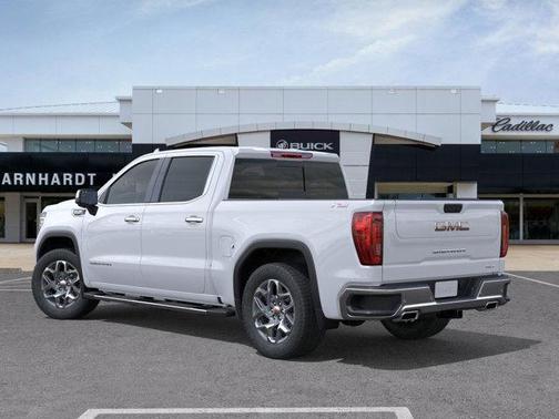 Glacier White Tricoat 2026 GMC Sierra 1500 SLT