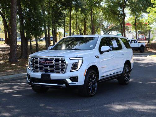 White Frost Tricoat 2025 GMC Yukon Denali