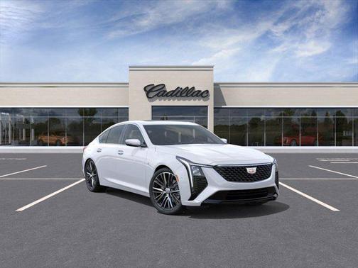 Summit White 2026 Cadillac CT5 Premium Luxury