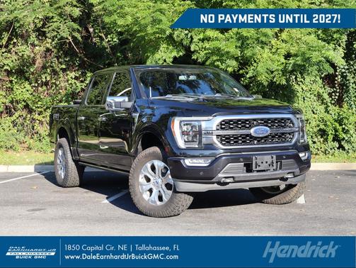 Agate Black Metallic 2021 Ford F-150 Platinum