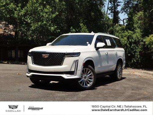 Crystal White Tricoat 2021 Cadillac Escalade Premium Luxury