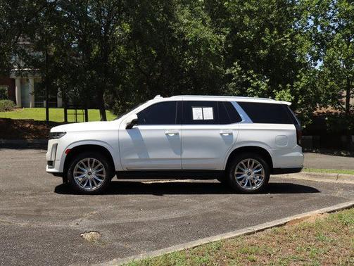 Crystal White Tricoat 2021 Cadillac Escalade Premium Luxury
