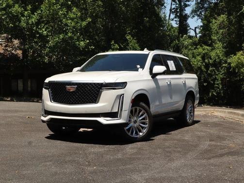 Crystal White Tricoat 2021 Cadillac Escalade Premium Luxury