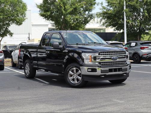 SHADOW BLACK 2018 Ford F-150 XLT