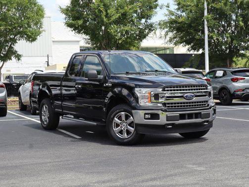 SHADOW BLACK 2018 Ford F-150 XLT