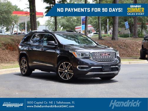 Iridium Metallic 2019 GMC Acadia Denali