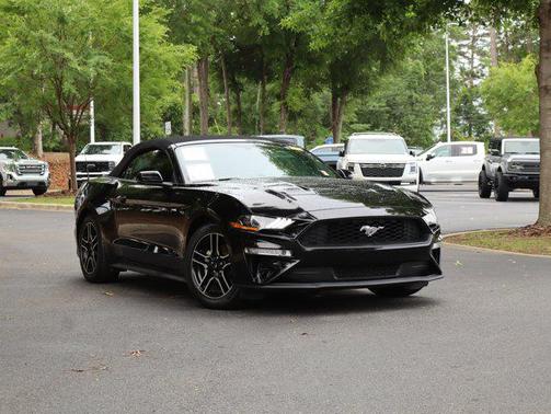 SHADOW BLACK 2020 Ford Mustang EcoBoost Premium