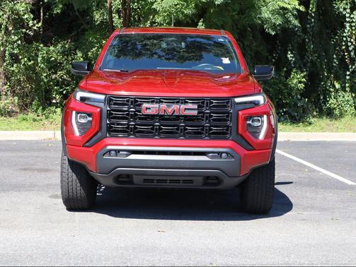Volcanic Red Tintcoat 2025 GMC Canyon Elevation
