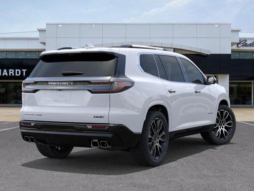 Glacier White Tricoat 2026 GMC Acadia Denali