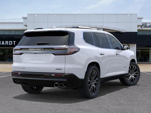 Glacier White Tricoat 2026 GMC Acadia Denali