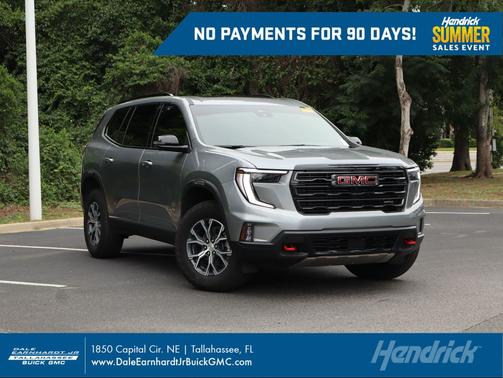 Sterling Metallic 2025 GMC Acadia AWD AT4