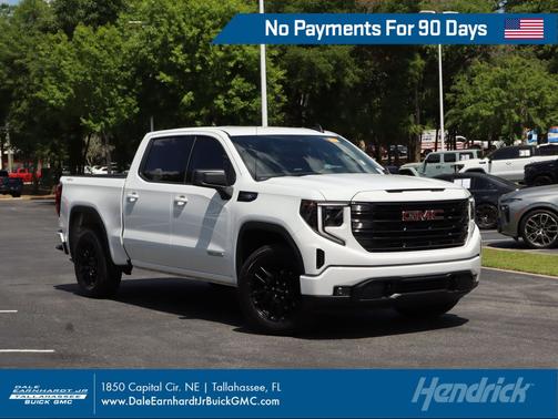 Summit White 2026 GMC Sierra 1500 Elevation