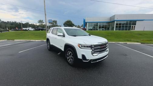 Summit White 2023 GMC Acadia FWD SLE