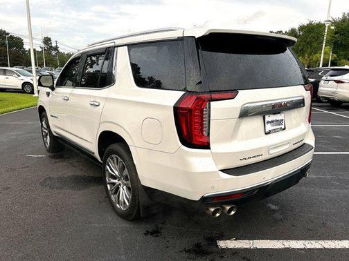 White Frost Tricoat 2021 GMC Yukon Denali