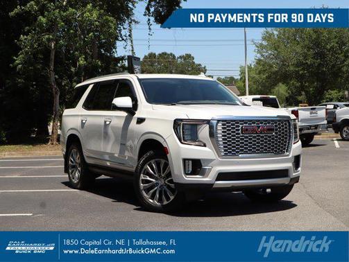 White Frost Tricoat 2021 GMC Yukon Denali