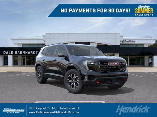 Ebony Twilight Metallic 2026 GMC Acadia AT4 AWD