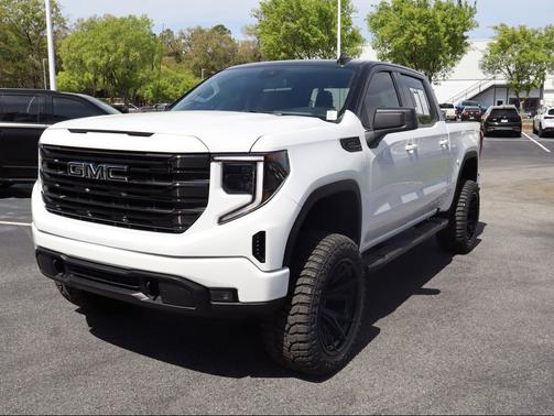 Summit White 2025 GMC Sierra 1500 Elevation