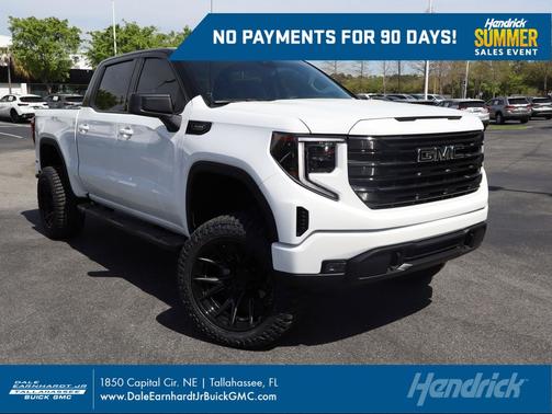 Summit White 2025 GMC Sierra 1500 Elevation