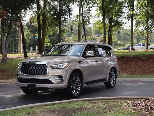 Champagne Quartz 2021 INFINITI QX80 SENSORY