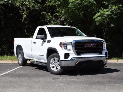 Summit White 2021 GMC Sierra 1500 Base