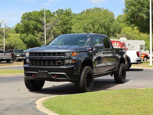 Shadow Gray Metallic 2021 Chevrolet Silverado 1500 Custom Trail Boss