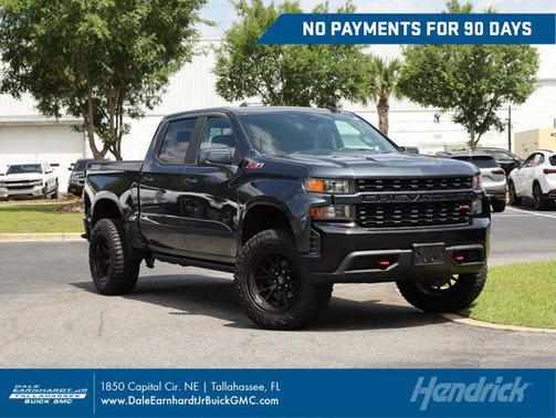 Shadow Gray Metallic 2021 Chevrolet Silverado 1500 Custom Trail Boss
