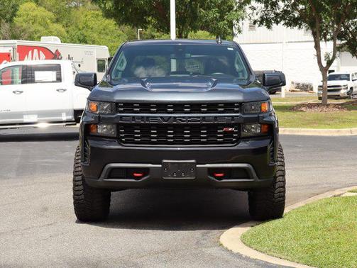 Shadow Gray Metallic 2021 Chevrolet Silverado 1500 Custom Trail Boss