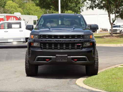 Shadow Gray Metallic 2021 Chevrolet Silverado 1500 Custom Trail Boss