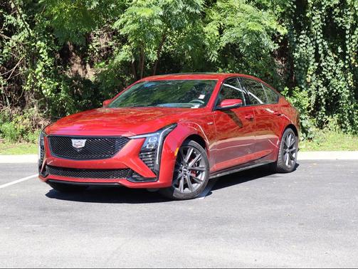 Radiant Red Tintcoat 2026 Cadillac CT5-V V-Series RWD