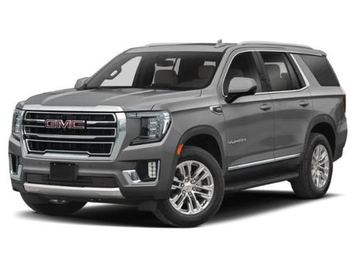 Satin Steel Metallic 2021 GMC Yukon SLT