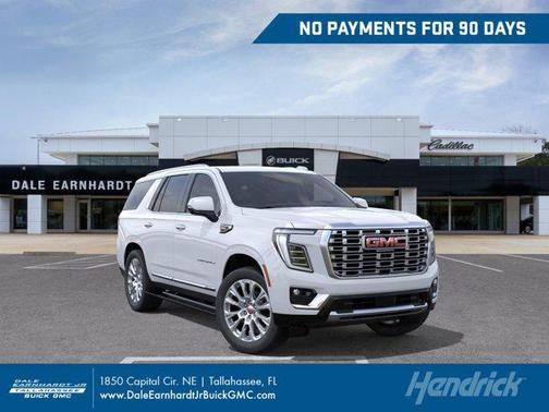 Glacier White Tricoat 2026 GMC Yukon Denali