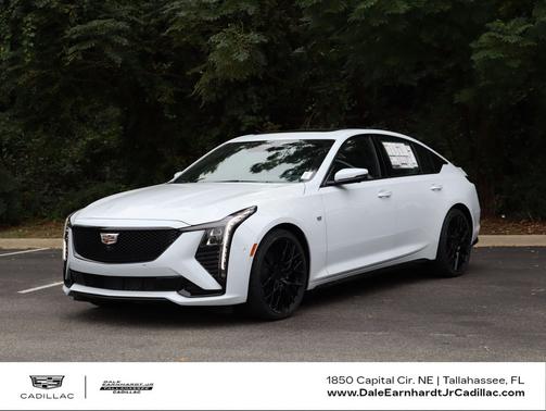 Vibrant White Tricoat 2026 Cadillac CT5 Sport