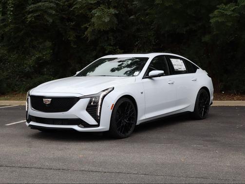 Vibrant White Tricoat 2026 Cadillac CT5 Sport