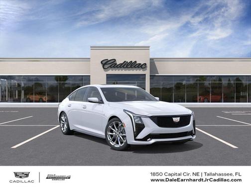 Vibrant White Tricoat 2026 Cadillac CT5 Sport
