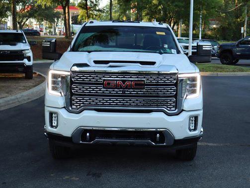 White Frost Tricoat 2022 GMC Sierra 3500 Denali