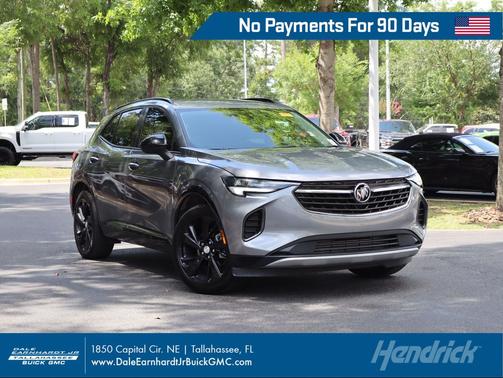 Satin Steel Metallic 2021 Buick Envision FWD Preferred