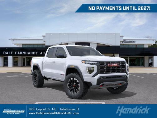 Summit White 2026 GMC Canyon AT4
