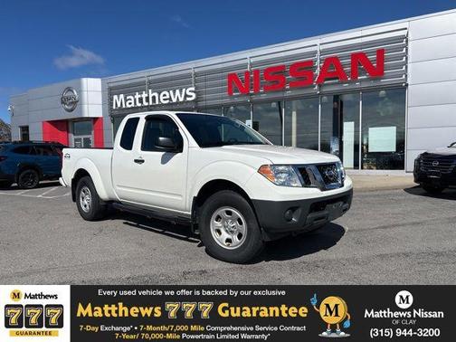 Glacier White 2020 Nissan Frontier S