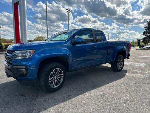 Bright Blue Metallic 2022 Chevrolet Colorado WT