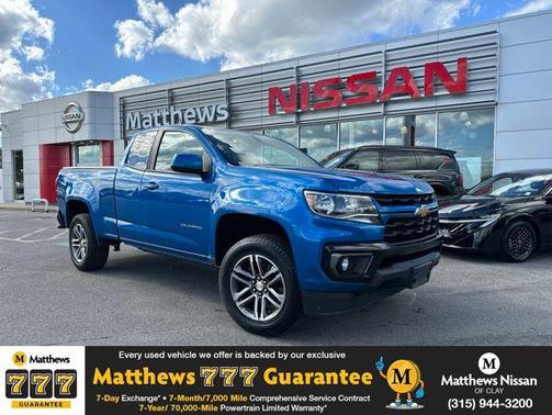 Bright Blue Metallic 2022 Chevrolet Colorado WT