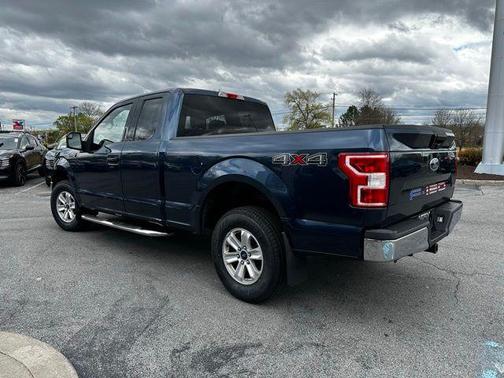 Blue 2020 Ford F-150 XLT