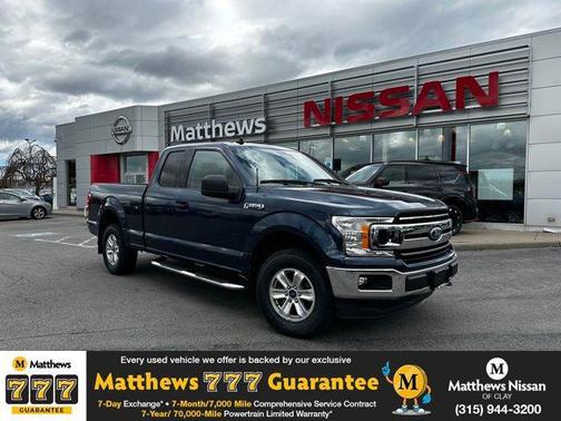 Blue 2020 Ford F-150 XLT